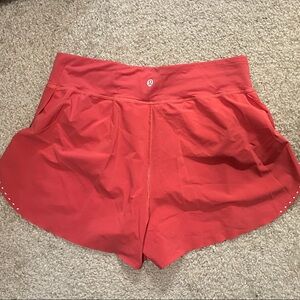 Lululemon Coral Athletic Shorts
